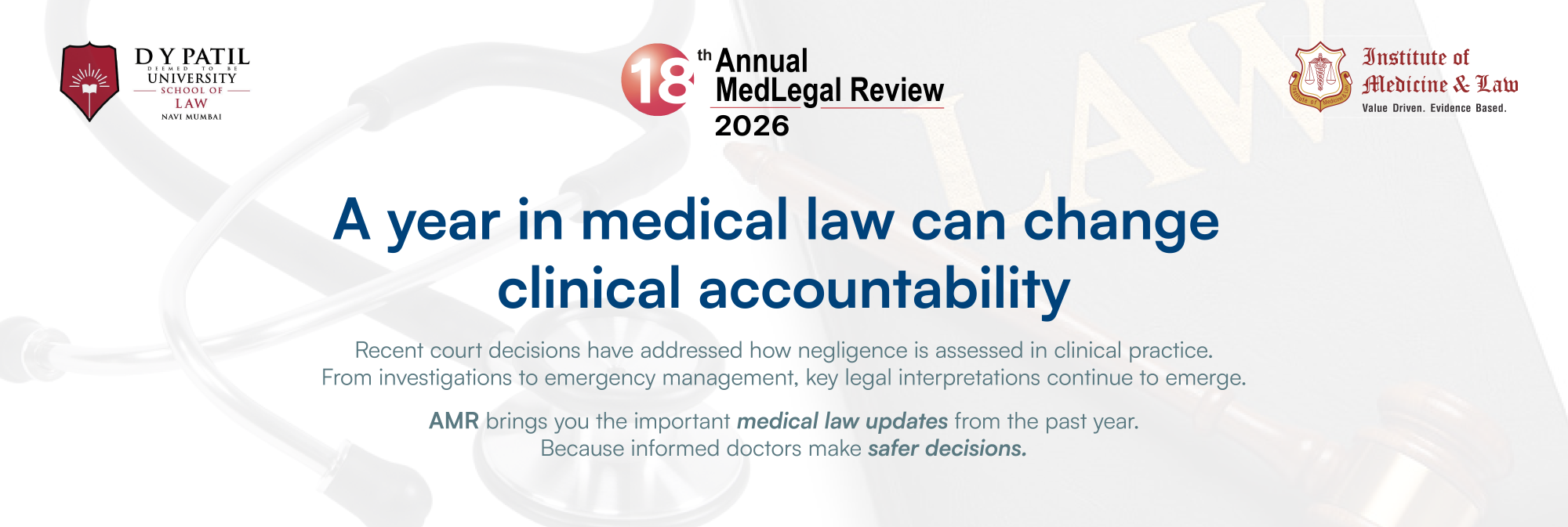 18th Annual MedLegal Review 2026