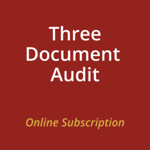 Three-Document Audit