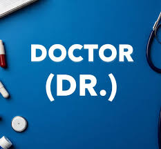 No statutory monopoly over the ‘Dr’ title