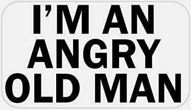 Angry old man