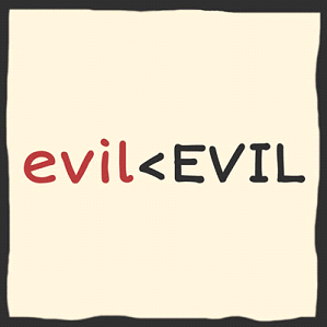 Choosing “lesser evil”