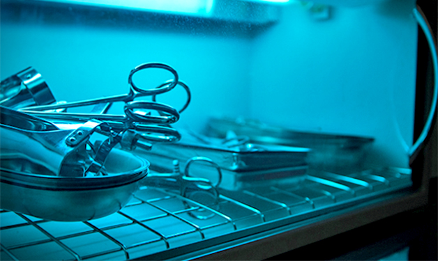 Clean record and sterilized equipment